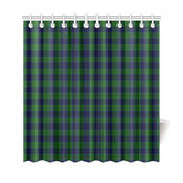 Keith Modern Tartan Shower Curtain